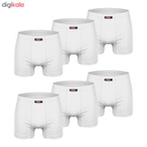 شورت مردانه کیان تن پوش کد 011 بسته 6 عددی