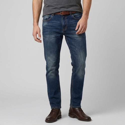 شلوار جین فیت معمولی (regular fit) مردانه مدل جذب